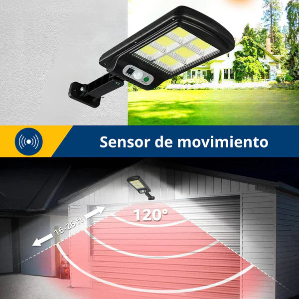 🎁 PROMO 2x1 - LumiMax® 180W Reflector Solar para Exteriores